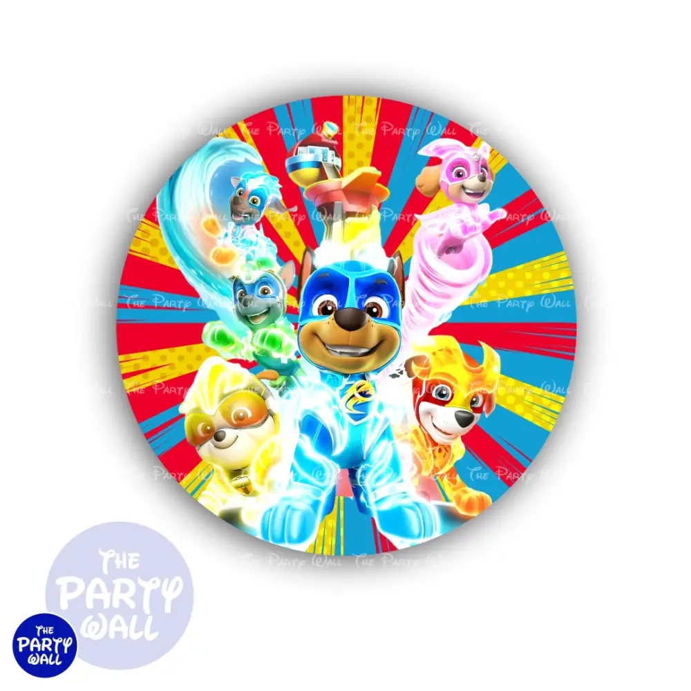 Paw Patrol - Funda para mamá circular The Party Wall