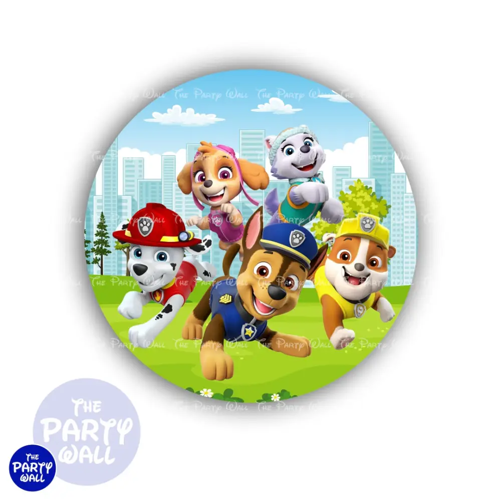 Paw Patrol - Funda para mamá circular The Party Wall