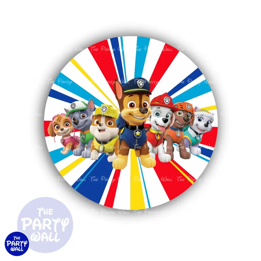 Paw Patrol - Funda para mamá circular The Party Wall