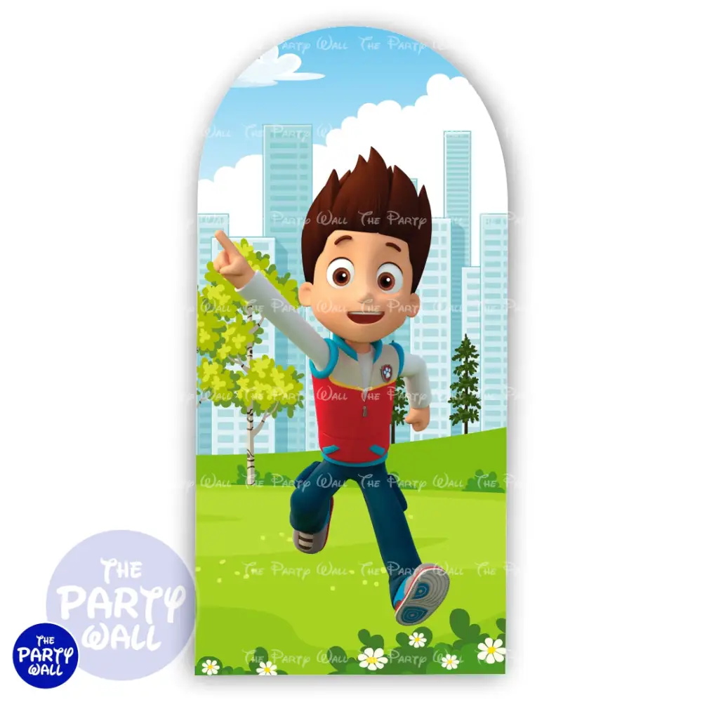Paw Patrol - Funda para mampara de punta redonda o rectangular The Party Wall