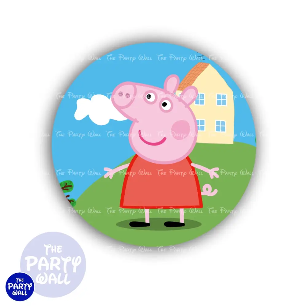 Peppa Pig - Funda para mamá circular The Party Wall