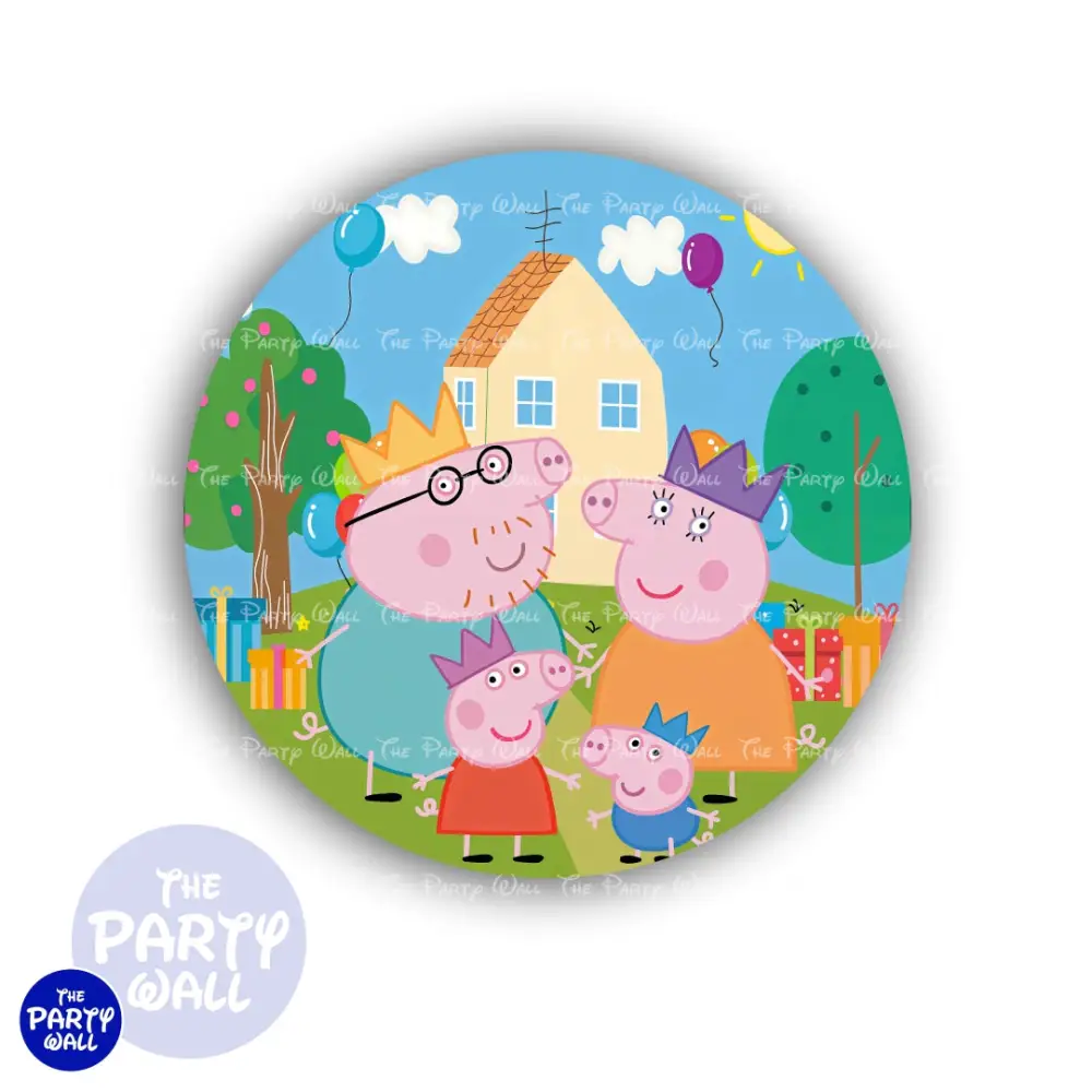 Peppa Pig - Funda para mamá circular The Party Wall