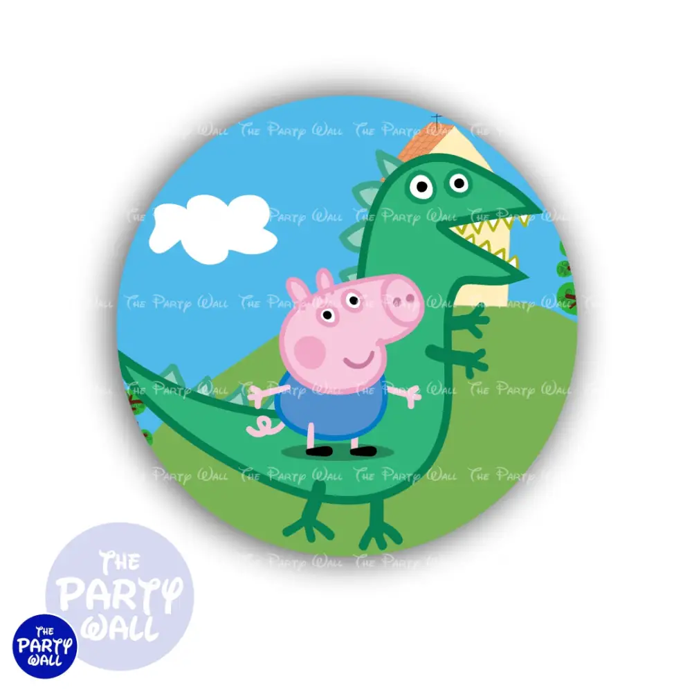 Peppa Pig - Funda para mamá circular The Party Wall