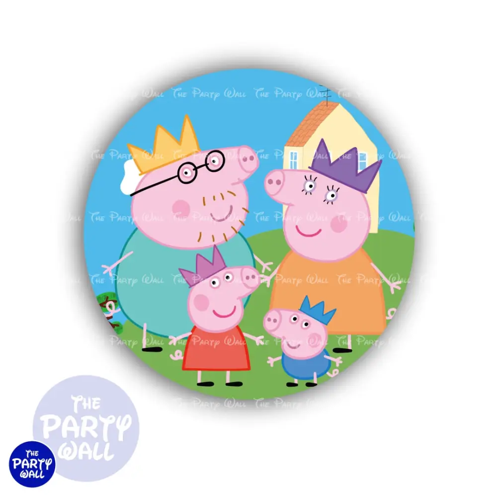 Peppa Pig - Funda para mamá circular The Party Wall
