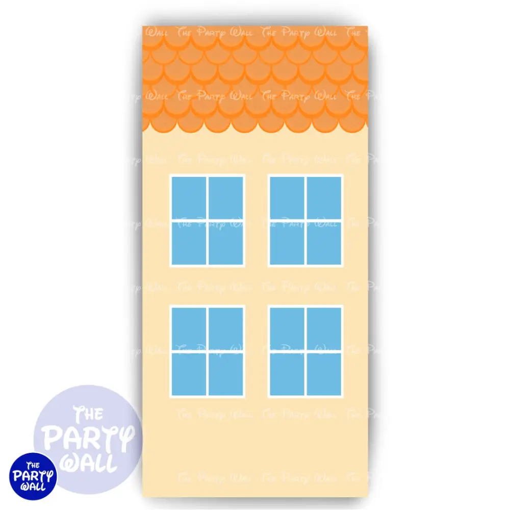 Peppa Pig - Funda para mampara de punta redonda o rectangular The Party Wall