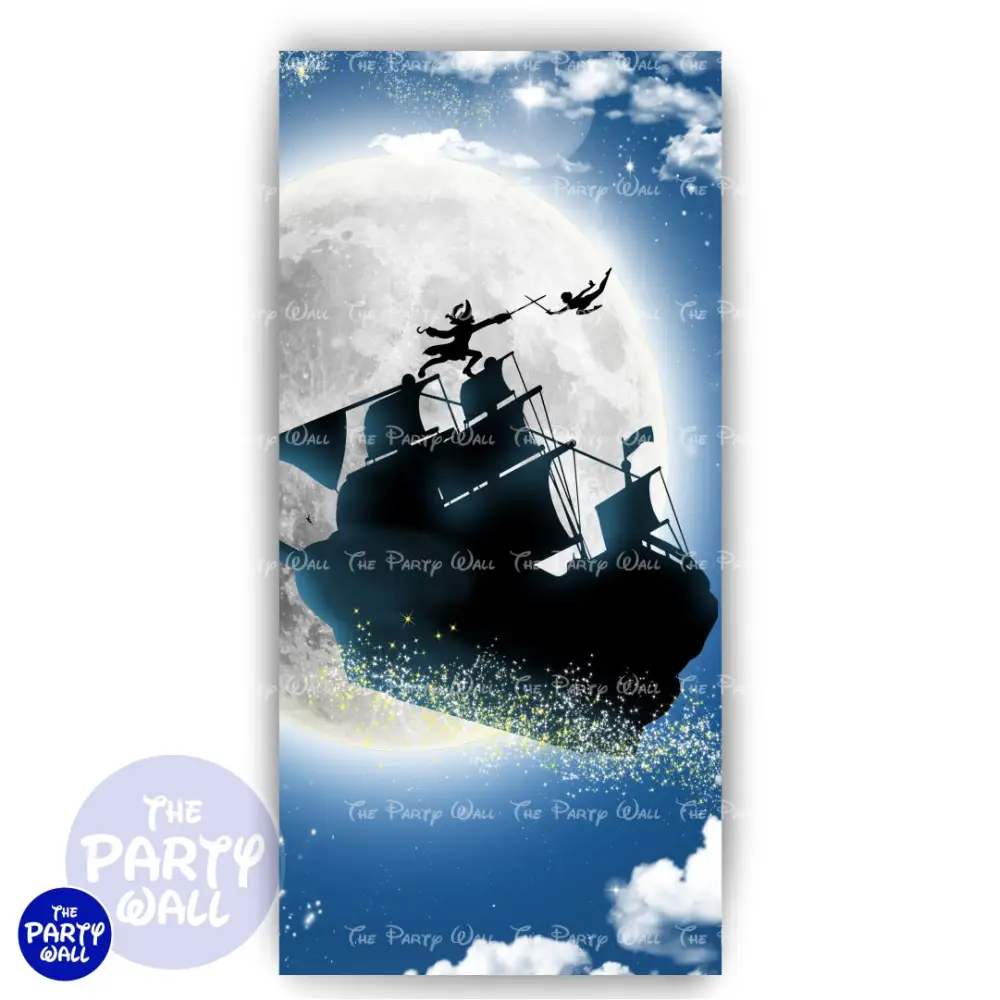 Peter Pan - Funda para mampara de punta redonda o rectangular The Party Wall