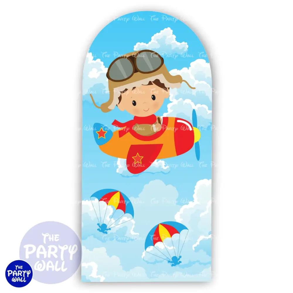 Piloto Cute - Funda para mampara de punta redonda o rectangular The Party Wall