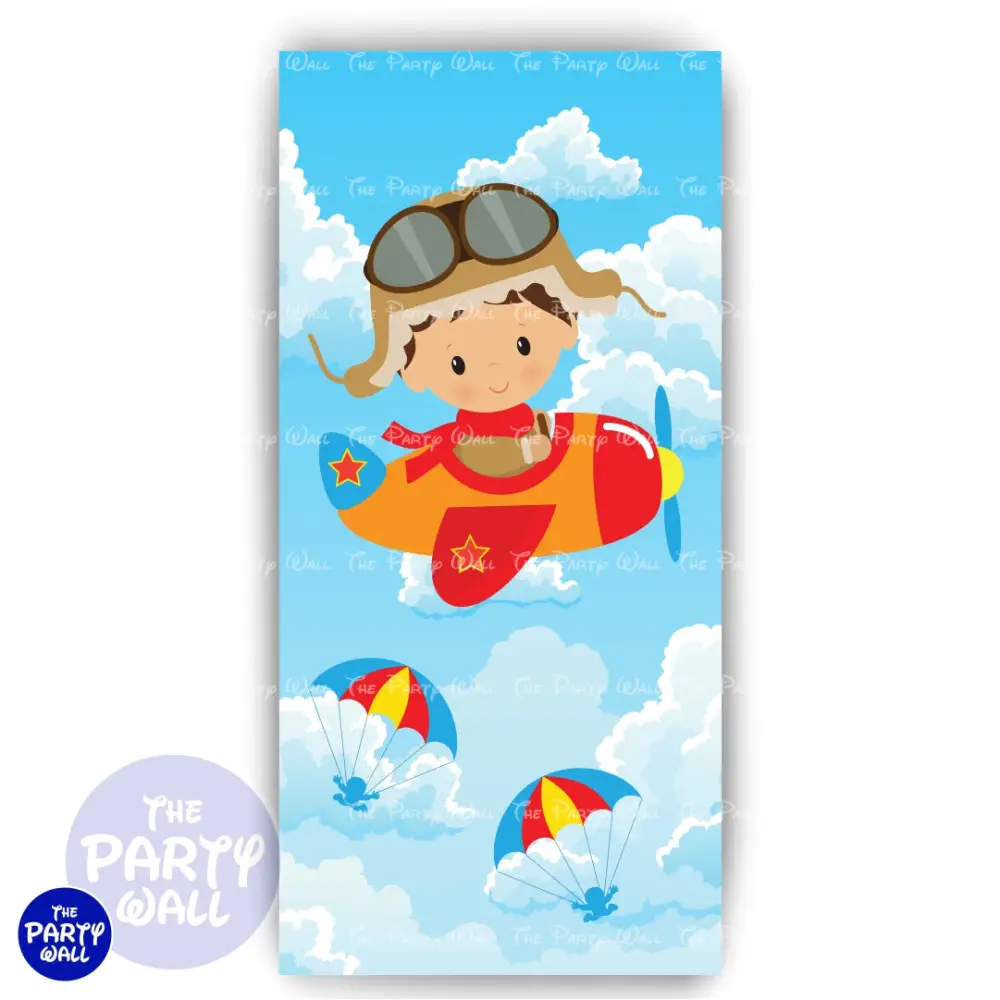 Piloto Cute - Funda para mampara de punta redonda o rectangular The Party Wall