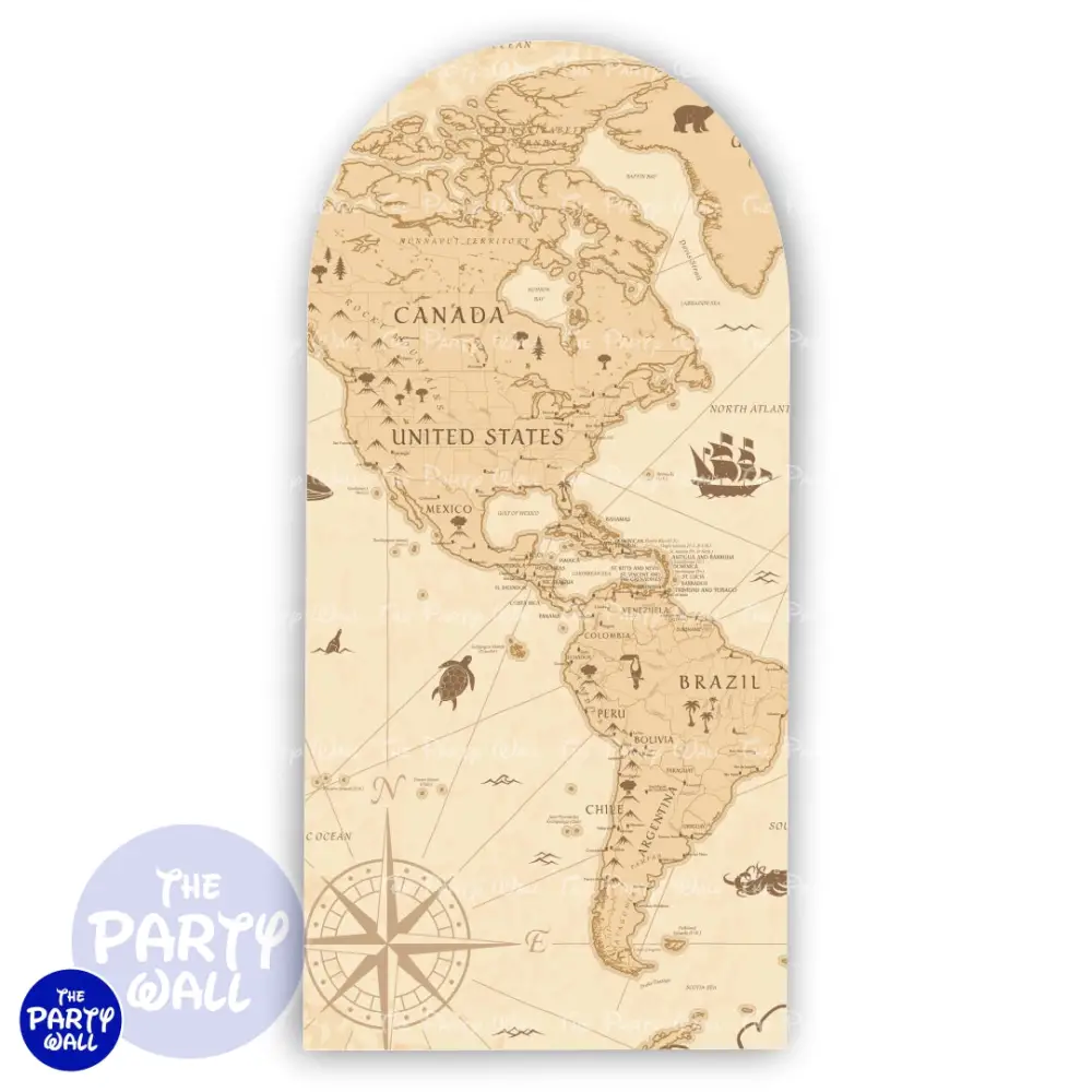 Piloto Cute - Funda para mampara de punta redonda o rectangular The Party Wall