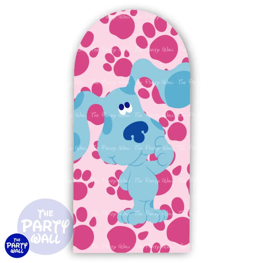 Pistas de Blue - Funda para mampara de punta redonda o rectangular The Party Wall
