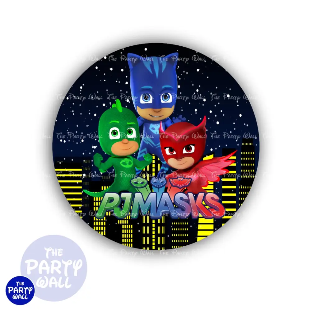 PjMasks - Funda para mamá circular The Party Wall