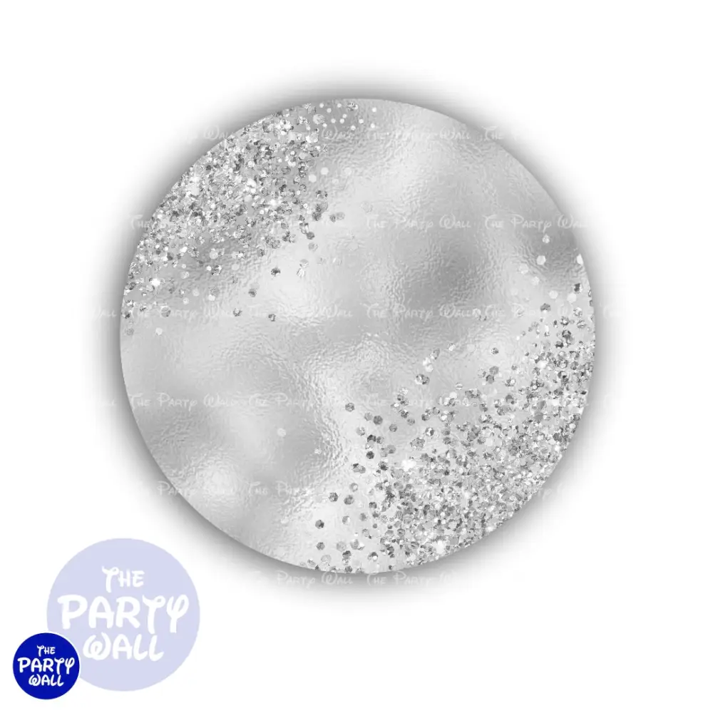 Plata - Funda para mamá circular The Party Wall