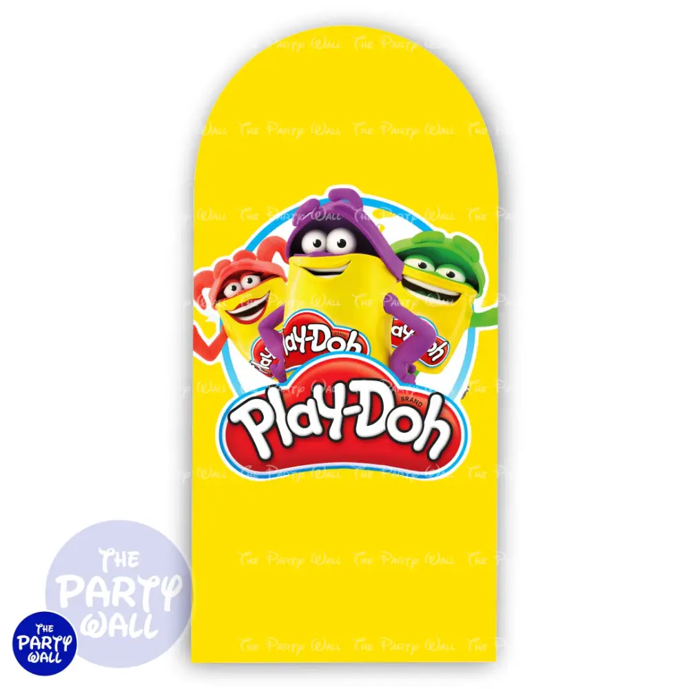 Play-Doh - Funda para mampara de punta redonda o rectangular The Party Wall