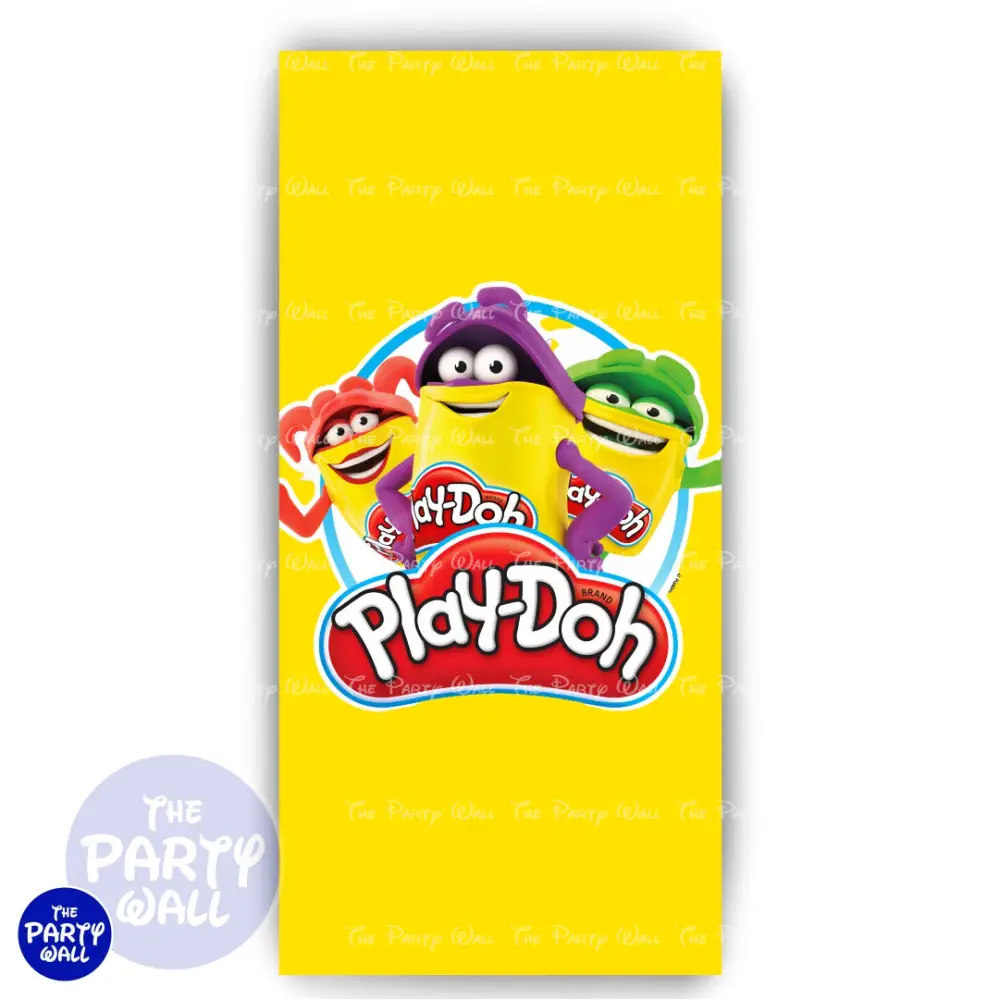 Play-Doh - Funda para mampara de punta redonda o rectangular The Party Wall