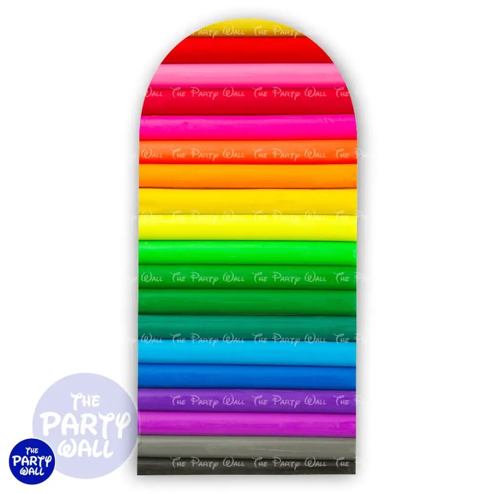 Play-Doh - Funda para mampara de punta redonda o rectangular The Party Wall
