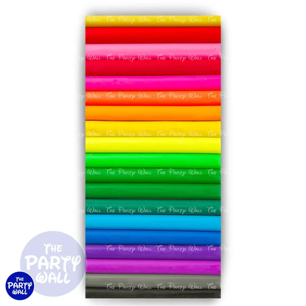 Play-Doh - Funda para mampara de punta redonda o rectangular The Party Wall