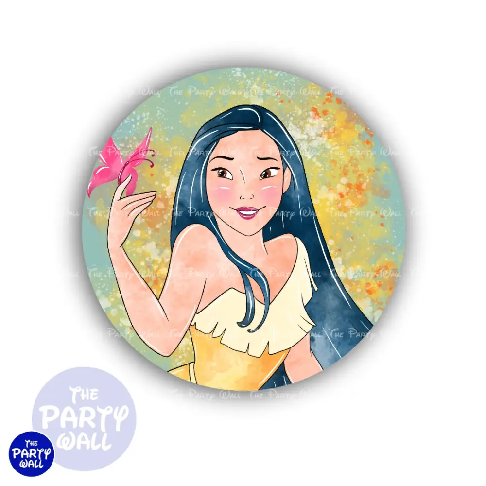 Pocahontas - Funda para mamá circular The Party Wall