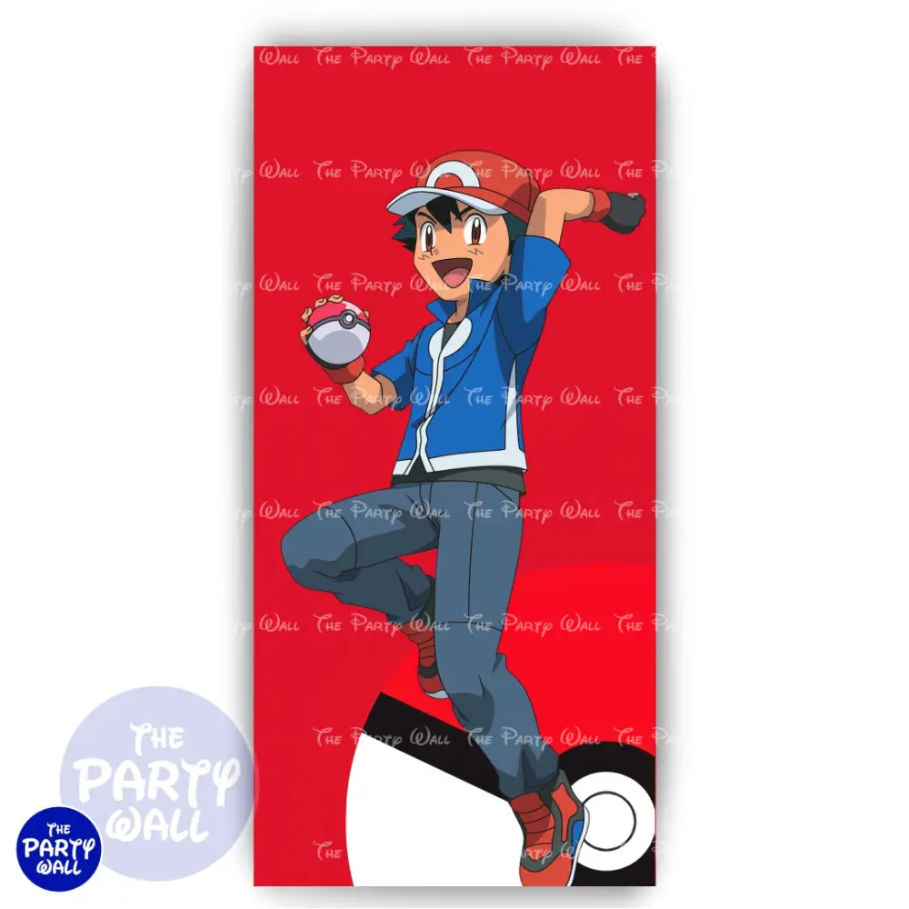 Pokemon - Funda para mampara de punta redonda o rectangular The Party Wall