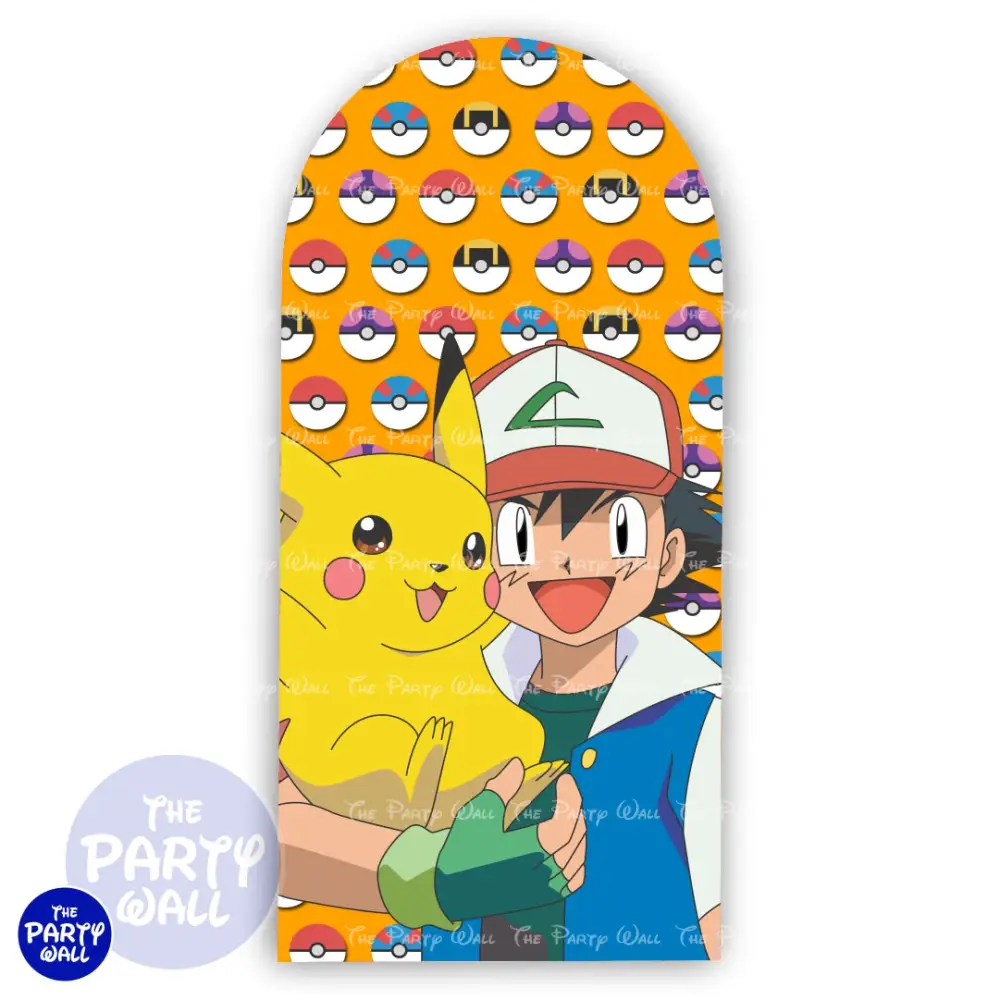 Pokemon - Funda para mampara de punta redonda o rectangular The Party Wall