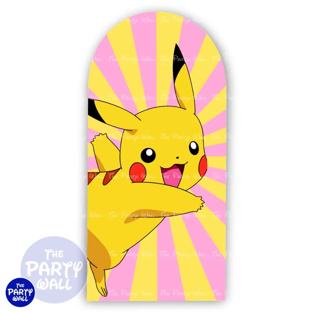 Pokemon - Funda para mampara de punta redonda o rectangular The Party Wall
