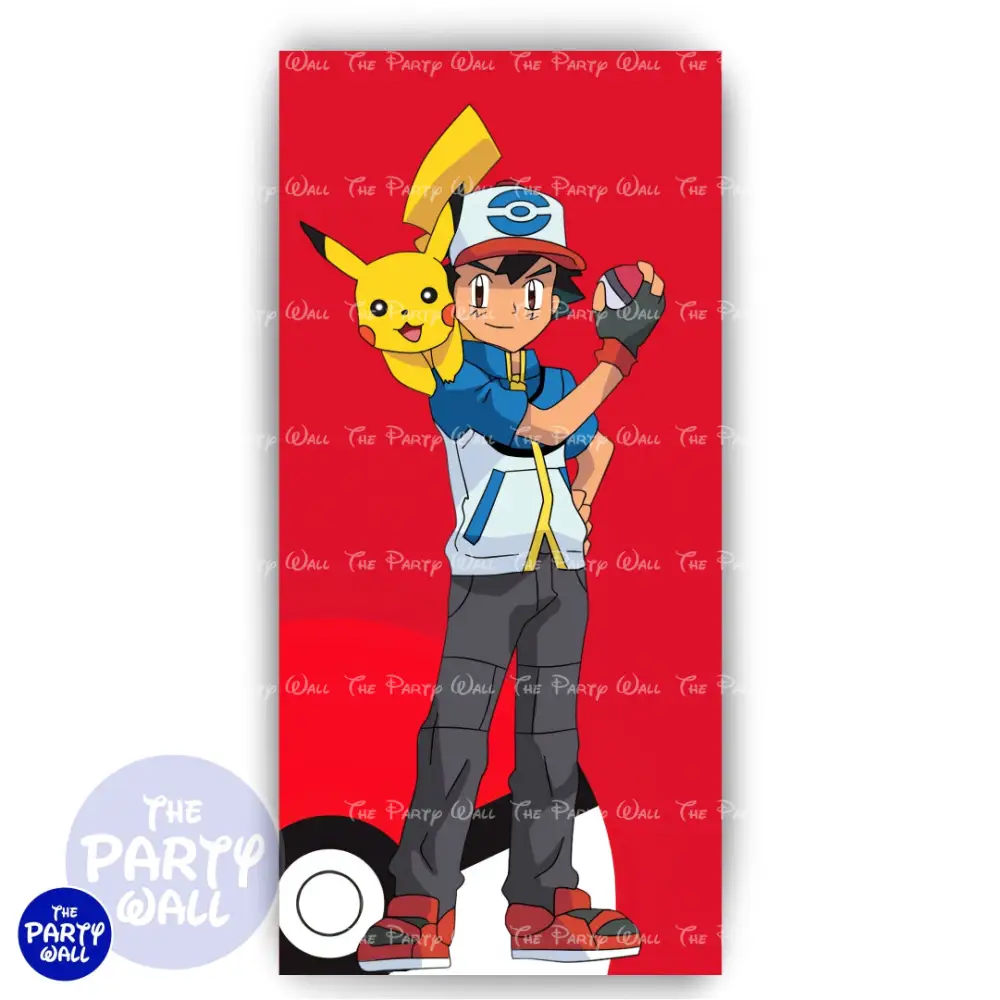 Pokemon - Funda para mampara de punta redonda o rectangular The Party Wall