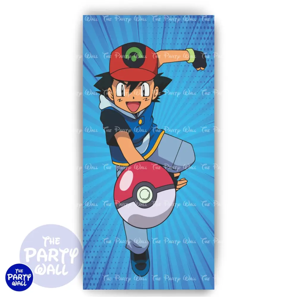 Pokemon - Funda para mampara de punta redonda o rectangular The Party Wall