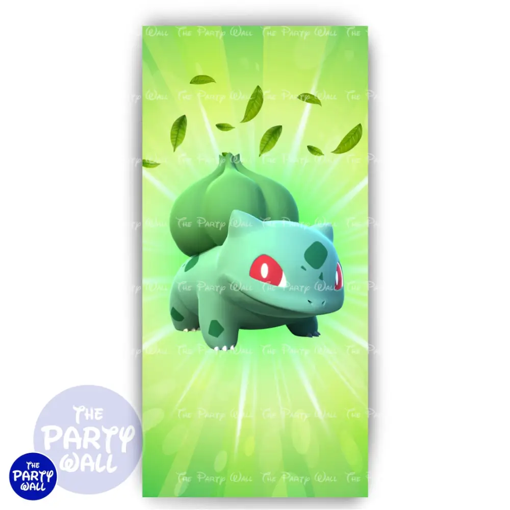 Pokemon - Funda para mampara de punta redonda o rectangular The Party Wall