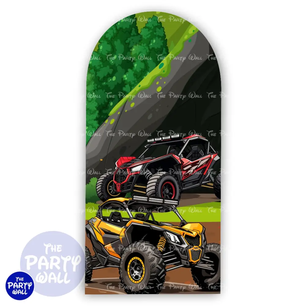 Polaris RZR - Funda para mampara de punta redonda o rectangular The Party Wall