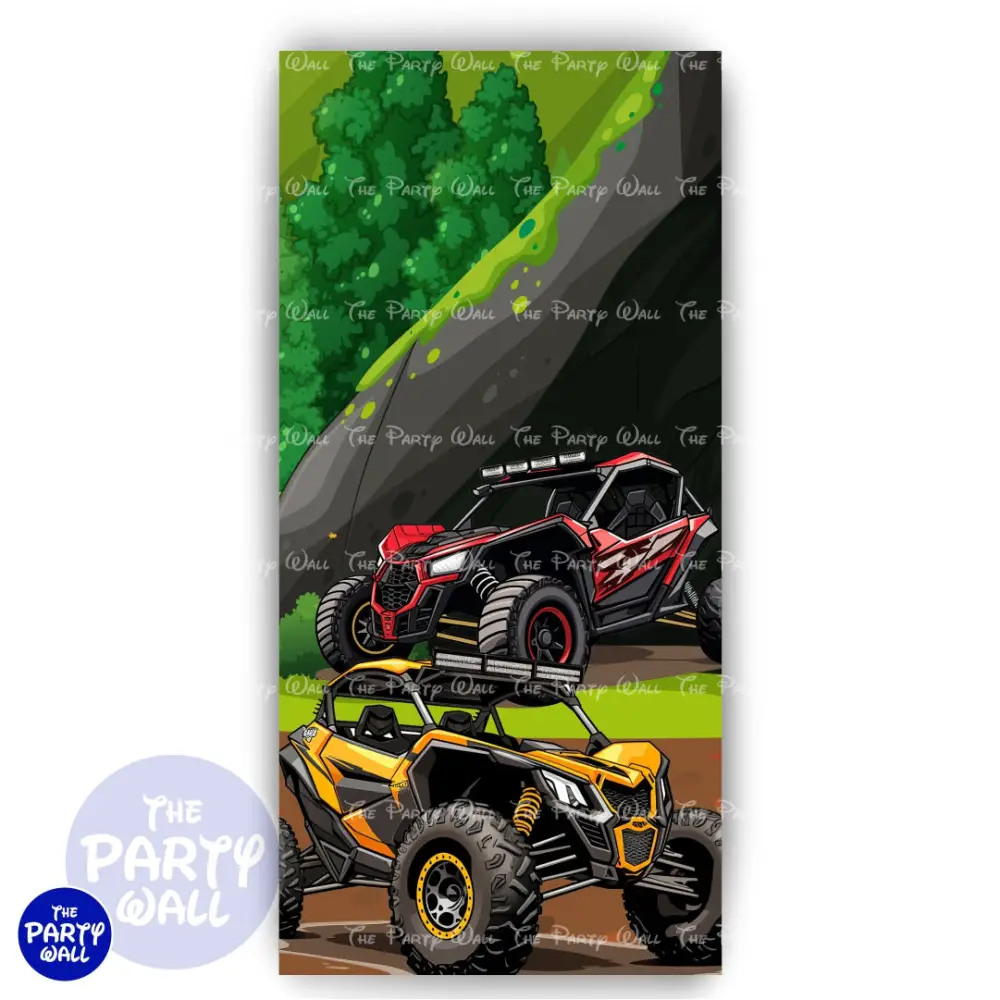 Polaris RZR - Funda para mampara de punta redonda o rectangular The Party Wall