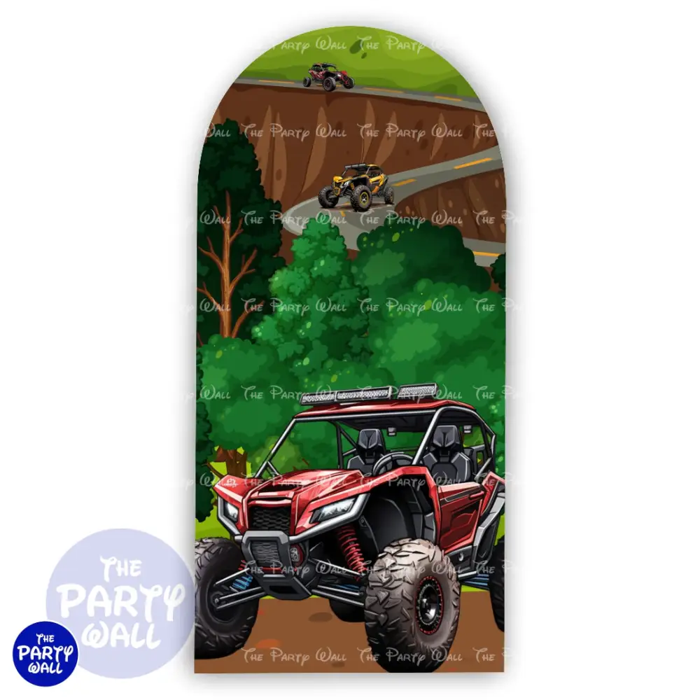 Polaris RZR - Funda para mampara de punta redonda o rectangular The Party Wall