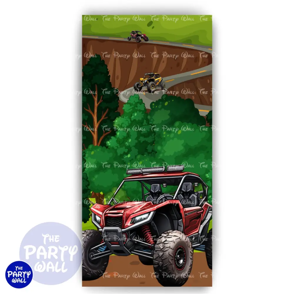 Polaris RZR - Funda para mampara de punta redonda o rectangular The Party Wall