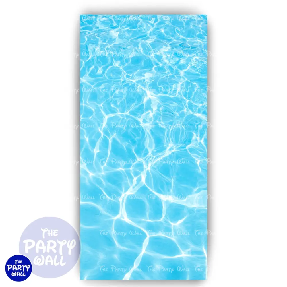 Pool Party / Albercada - Funda para mampara de punta redonda o rectangular The Party Wall