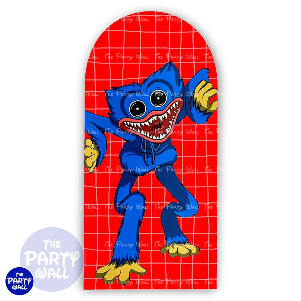 Poppy Playtime - Funda para mampara de punta redonda o rectangular The Party Wall