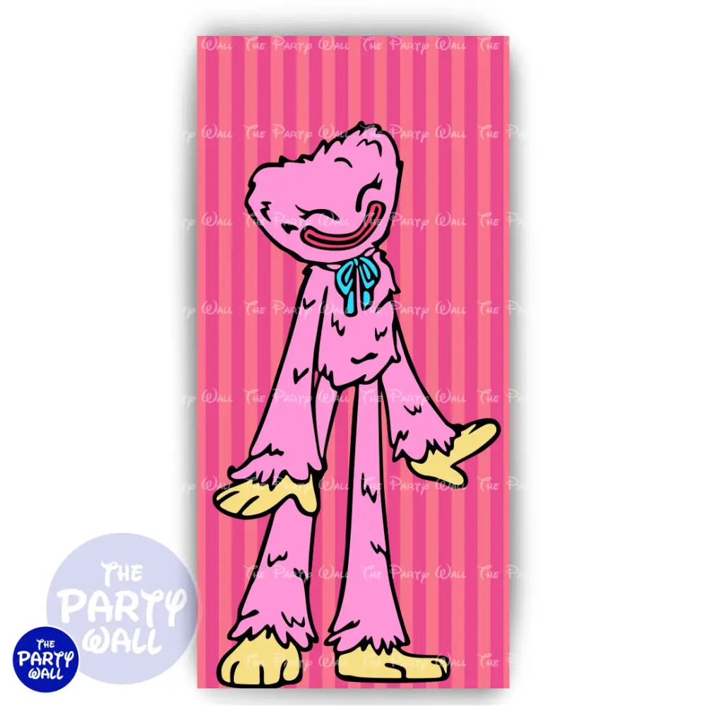 Poppy Playtime - Funda para mampara de punta redonda o rectangular The Party Wall