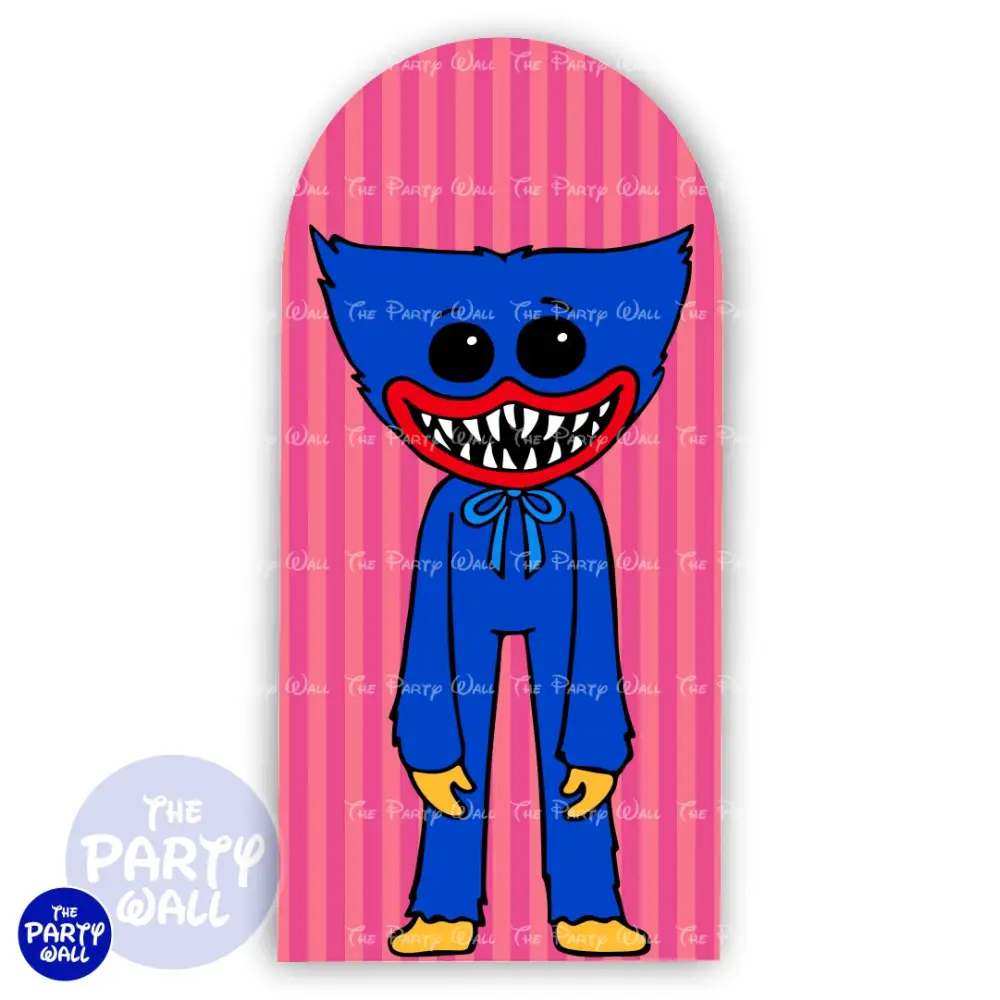 Poppy Playtime - Funda para mampara de punta redonda o rectangular The Party Wall