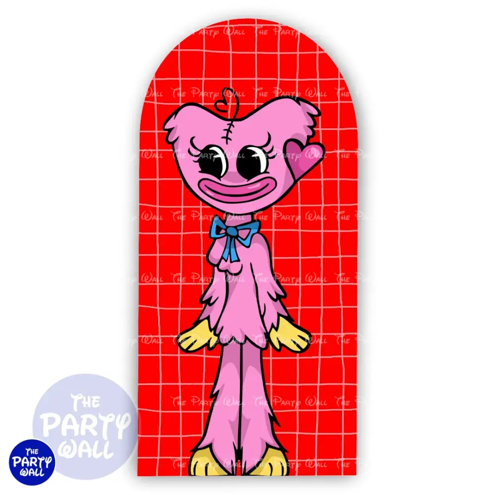 Poppy Playtime - Funda para mampara de punta redonda o rectangular The Party Wall