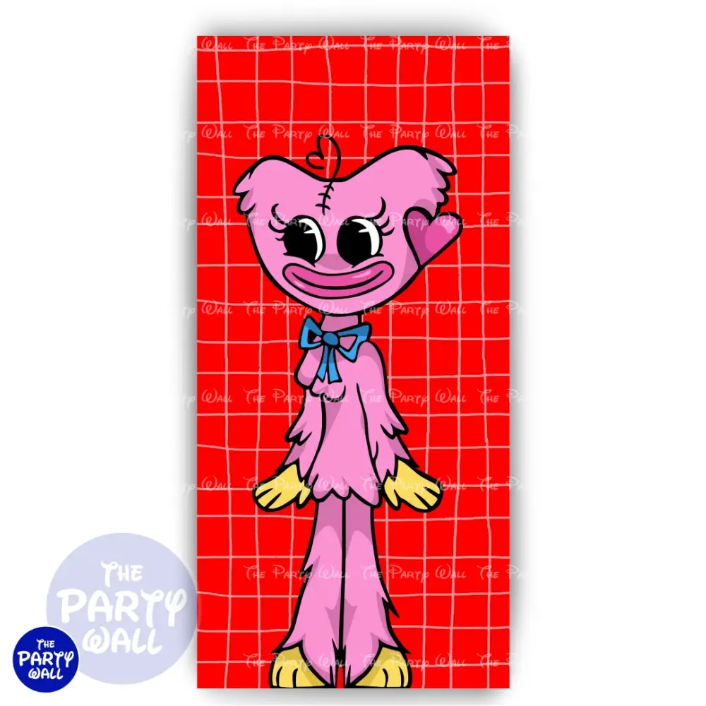 Poppy Playtime - Funda para mampara de punta redonda o rectangular The Party Wall
