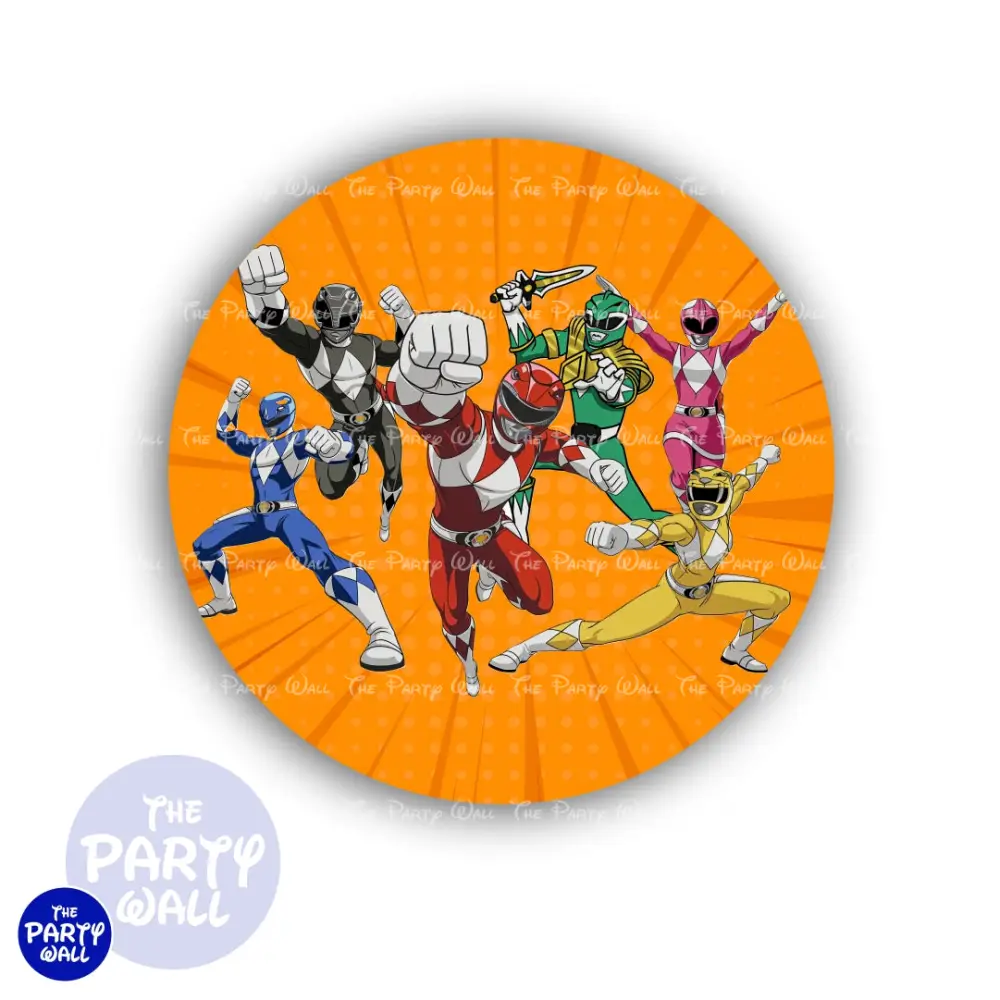 Power Rangers - Funda para mamá circular The Party Wall