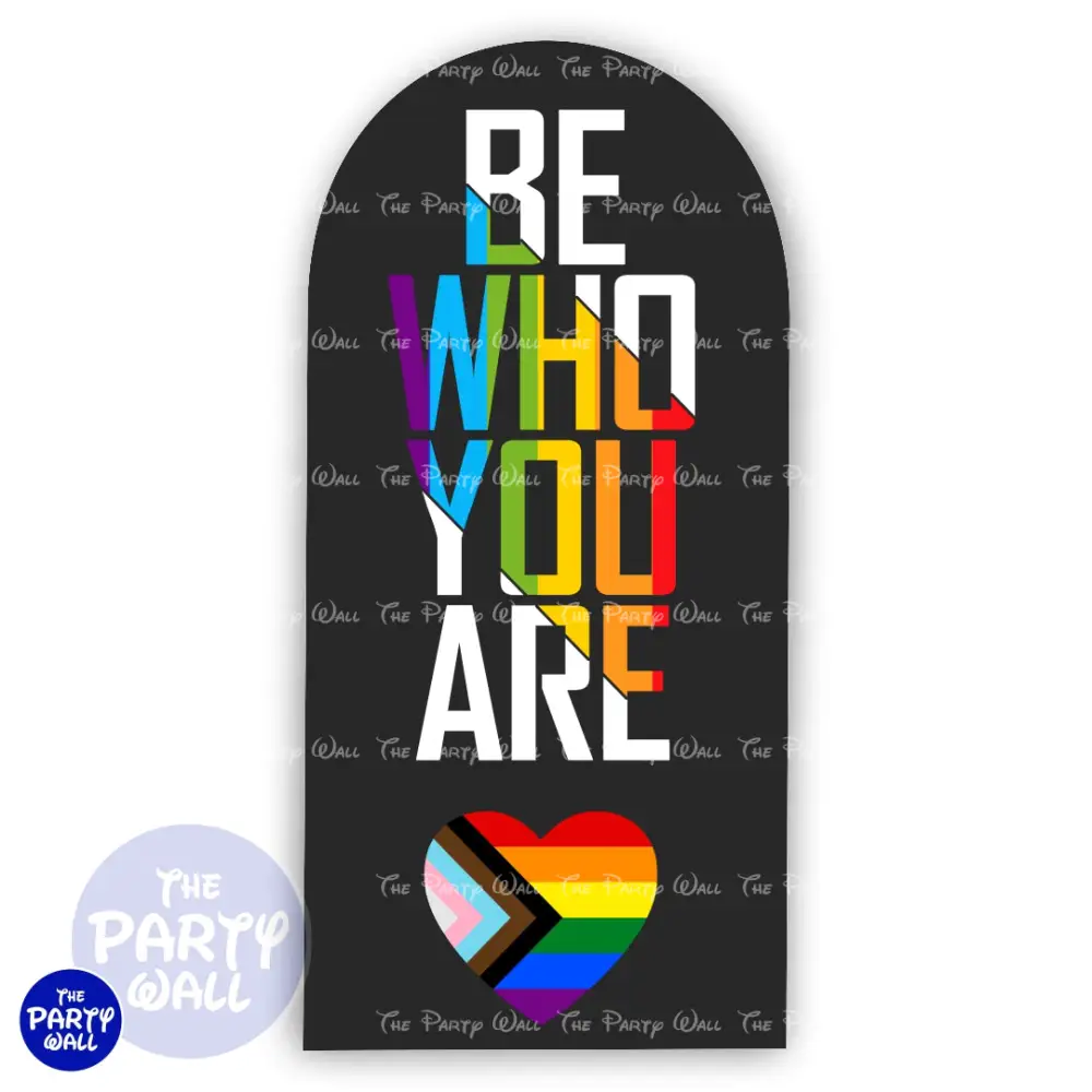 Pride - Funda para mampara de punta redonda o rectangular The Party Wall