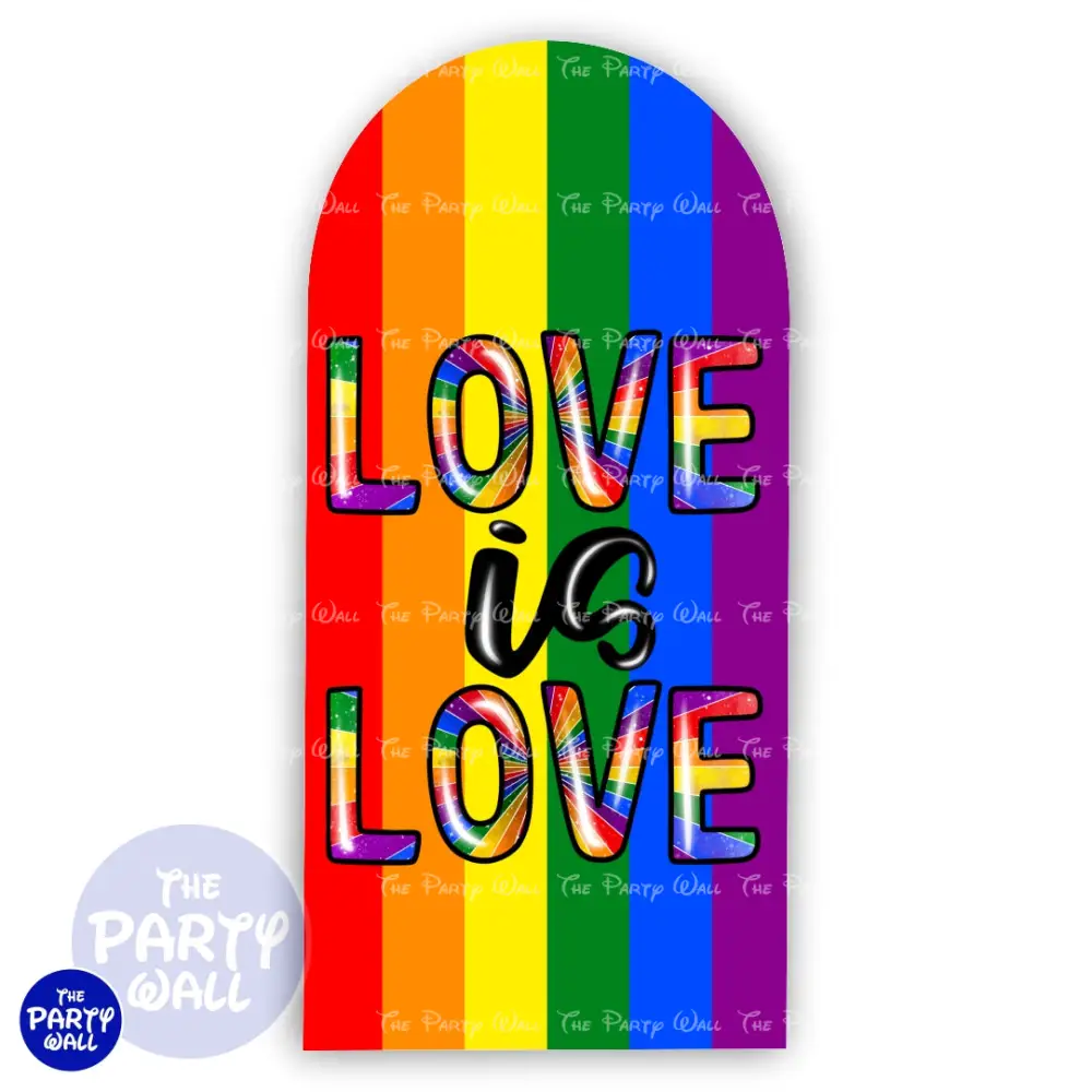Pride - Funda para mampara de punta redonda o rectangular The Party Wall