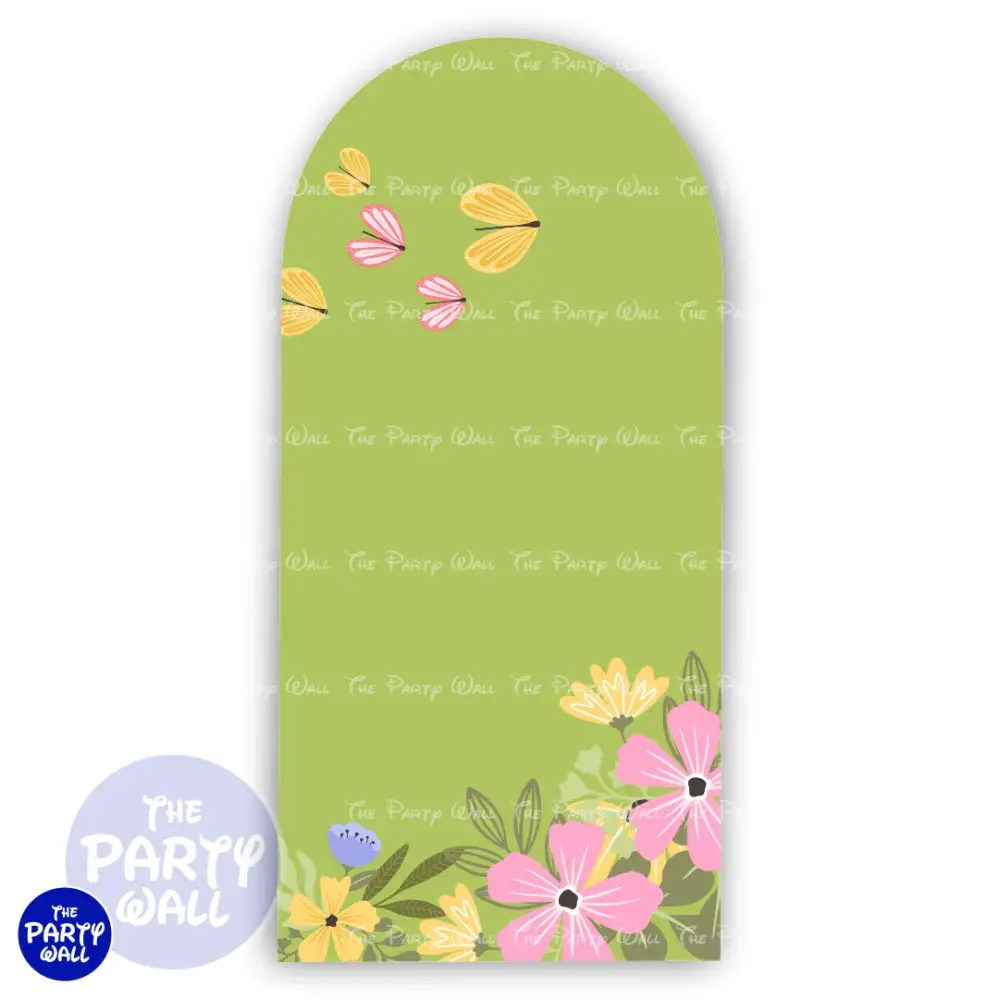 Primavera - Funda para mampara de punta redonda o rectangular The Party Wall