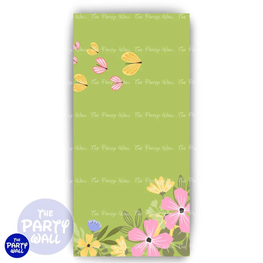 Primavera - Funda para mampara de punta redonda o rectangular The Party Wall