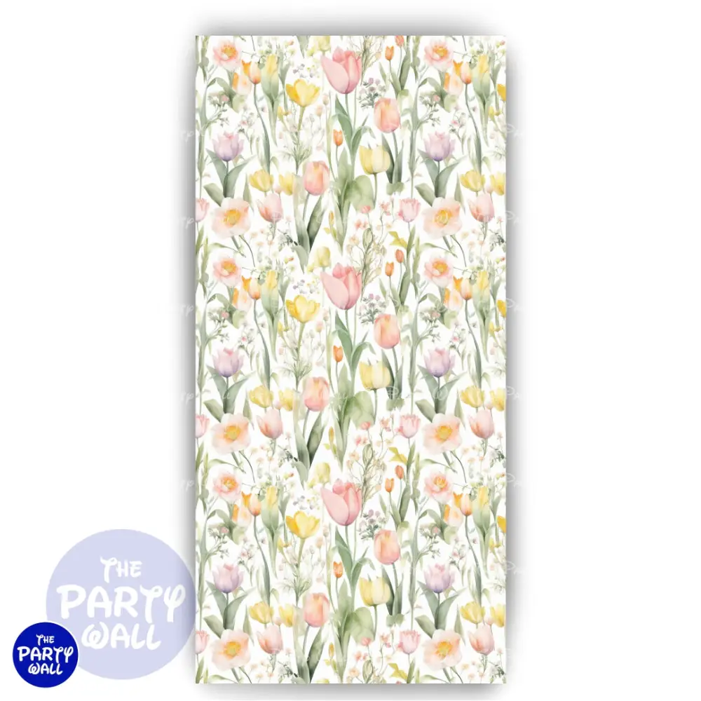 Primavera - Funda para mampara de punta redonda o rectangular The Party Wall