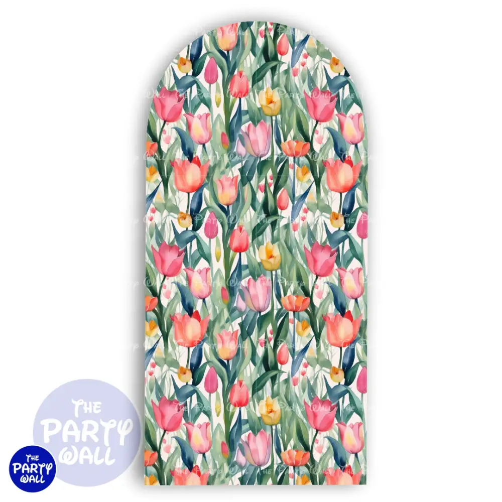 Primavera - Funda para mampara de punta redonda o rectangular The Party Wall