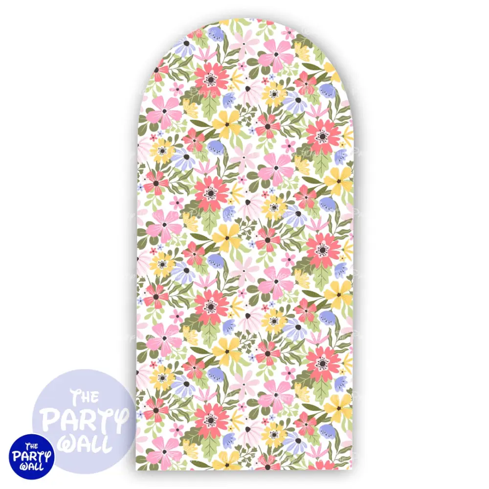 Primavera - Funda para mampara de punta redonda o rectangular The Party Wall