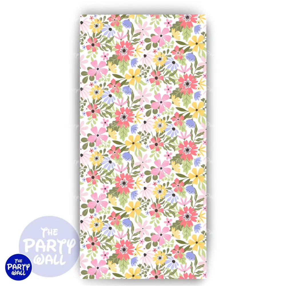 Primavera - Funda para mampara de punta redonda o rectangular The Party Wall