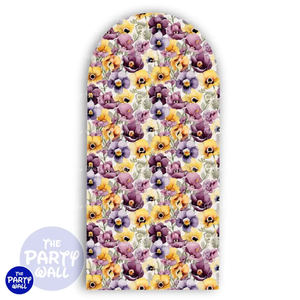 Primavera - Funda para mampara de punta redonda o rectangular The Party Wall