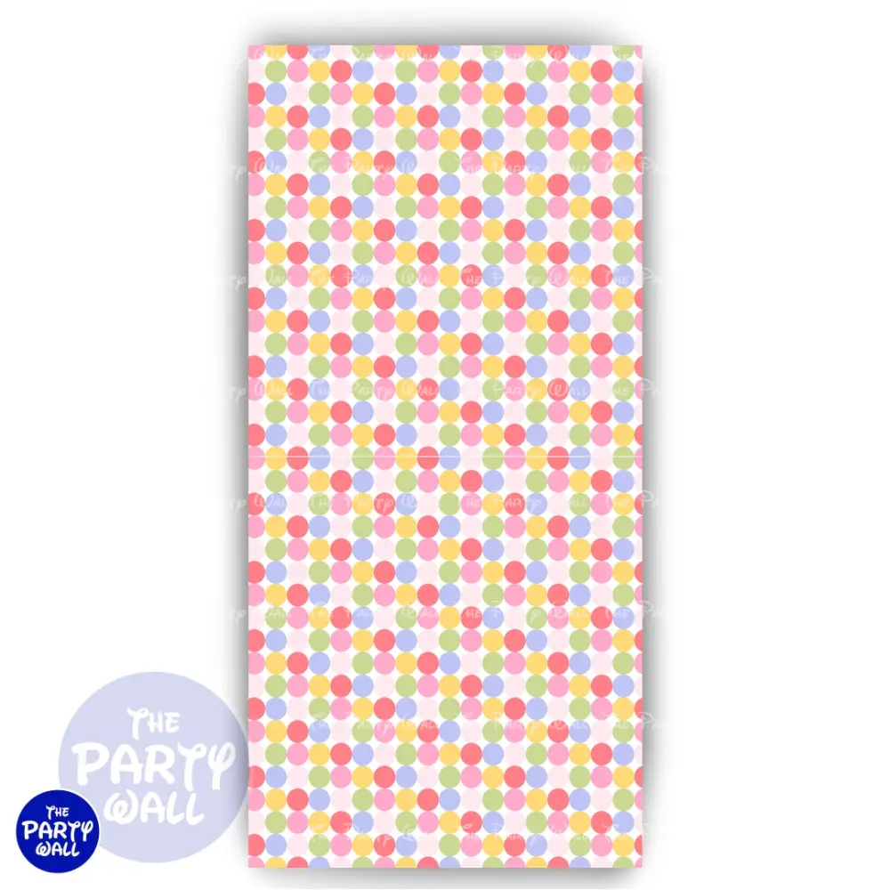 Primavera - Funda para mampara de punta redonda o rectangular The Party Wall