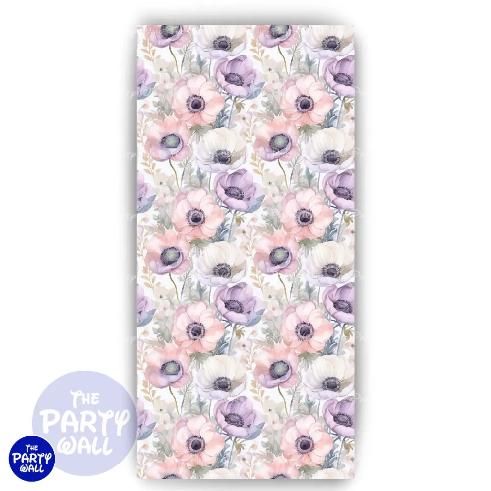 Primavera - Funda para mampara de punta redonda o rectangular The Party Wall