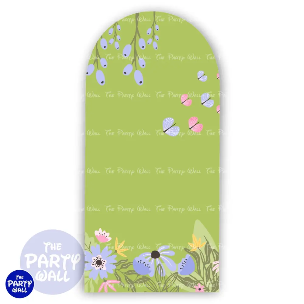 Primavera - Funda para mampara de punta redonda o rectangular The Party Wall